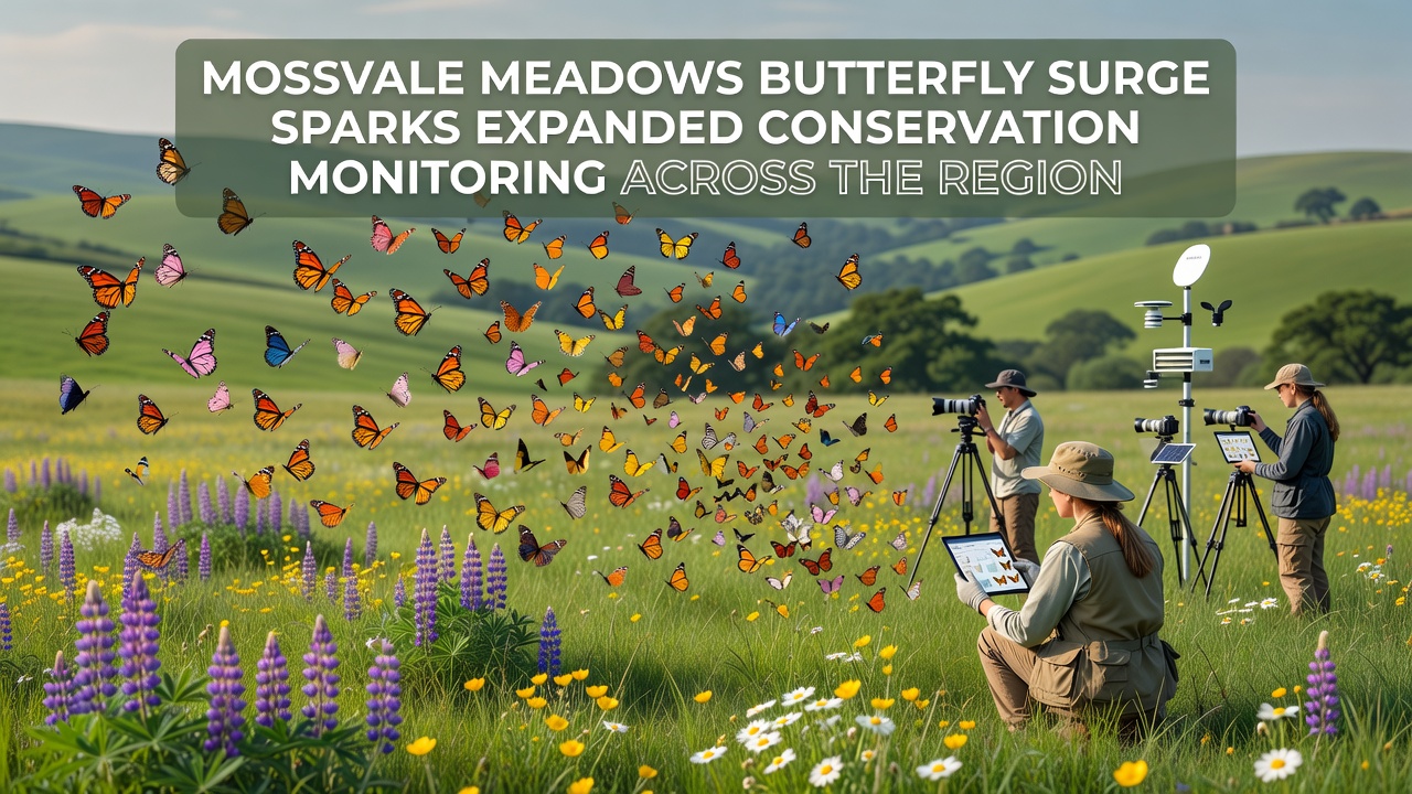 Close-up of common blue butterflies on meadow flowers during expanded regional surveys